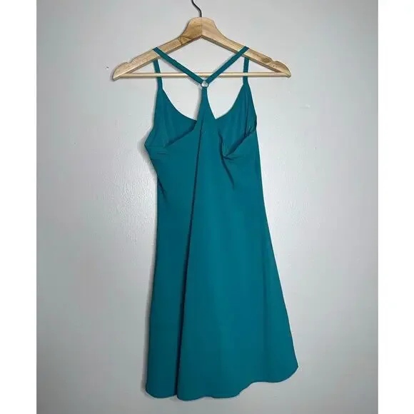 slim fit dress slacks The Exercise Dress in CloudKnit Fabric - Joggy Green main image 1